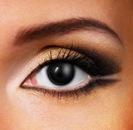 Schwarze Kontaktlinsen (1 Tag)