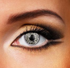 Schimmern Schwarze Und Goldene Kontaktlinsen (90 Tage)