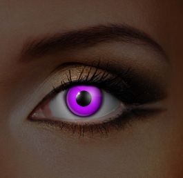 Violette UV Kontaktlinsen (90 Tage)
