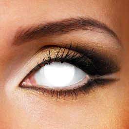 Blinde Weiße Kontaktlinsen (90 Tage)