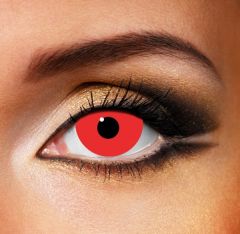 Rote Mini Sclera Kontaktlinsen (90 Tage)