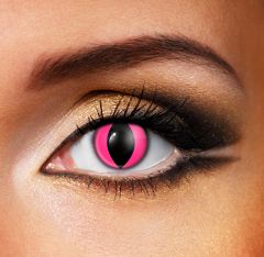 Rosa Katzenauge Kontaktlinsen (90 Tage)