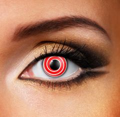 Rote Spirale Kontaktlinsen (1 Tag)