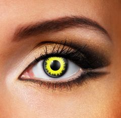 Gelbe Sonnenfinsternis kontaktlinsen (1 Tag)