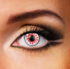 Kontaktlinsen Mit Roten Blutspritzern (90 Tag)