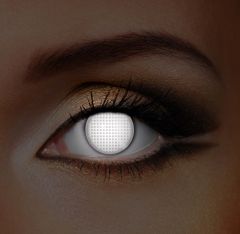 Weiße Netz UV Kontaktlinsen (90 Tage)