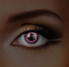 Rosa Schmetterling UV Kontaktlinsen