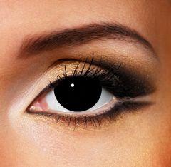 Mini Sclera Schwarze Kontaktlinsen (Michael Myers)